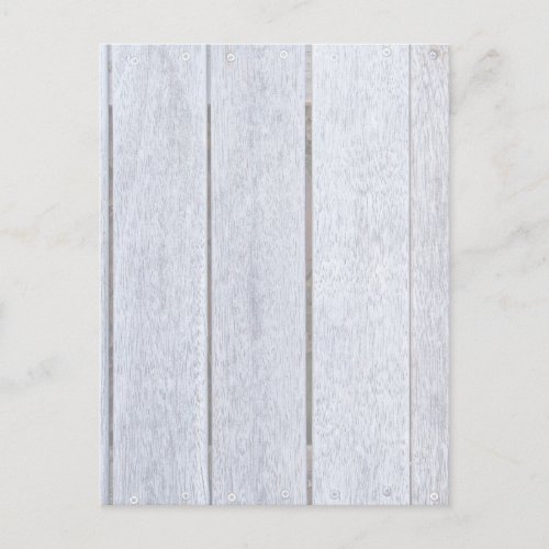 Whitewashed Old Weathered Wood Background Wooden Postcard