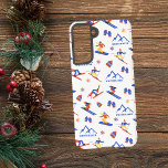 Whitewater British Columbia Ski Snowboard Pattern Samsung Galaxy S21 Case<br><div class="desc">A funny winter skiing seamless pattern for the ski resort Whitewater in the Selkirk Mountains,  near Nelson,  British Columbia,  Canada,  North America.  Perfect gift idea for winter sports lovers: ski,  snowboard,  freestyle,  ski jump,  cross-country skiing.</div>