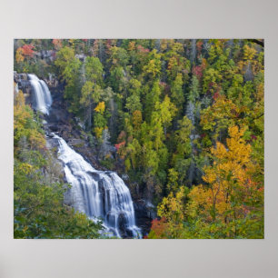 Whitewater Falls in the Nantahala National Poster