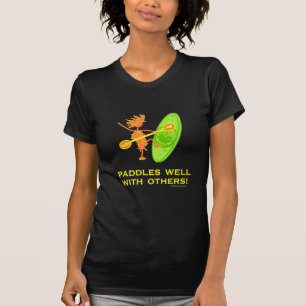 Whitewater Kayak - Paddles Well With Others 2 T-Shirt