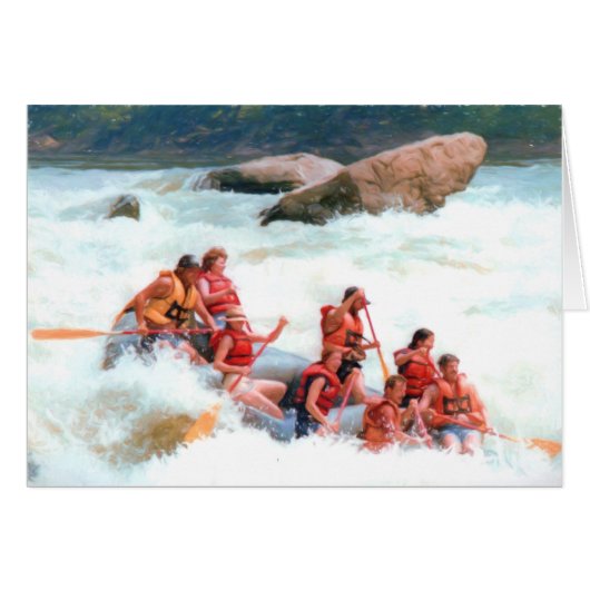 Whitewater Rafting Cards (Front Horizontal)