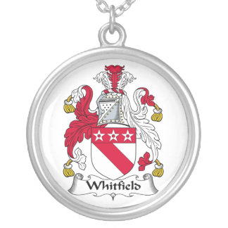 Whitfield Family Crest Silver Plated Necklace
