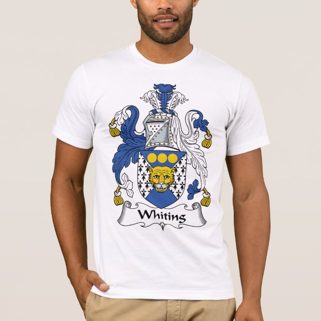 Whiting Family Crest T-Shirt (Front)