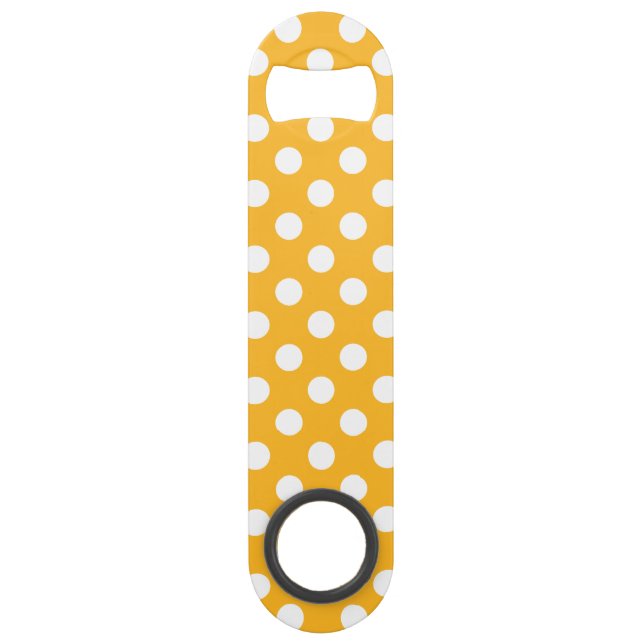 Whitle polka dots on yellow bar key (Front)