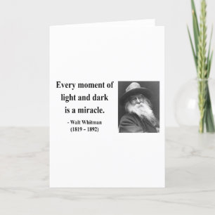 Whitman Quote 11b Card