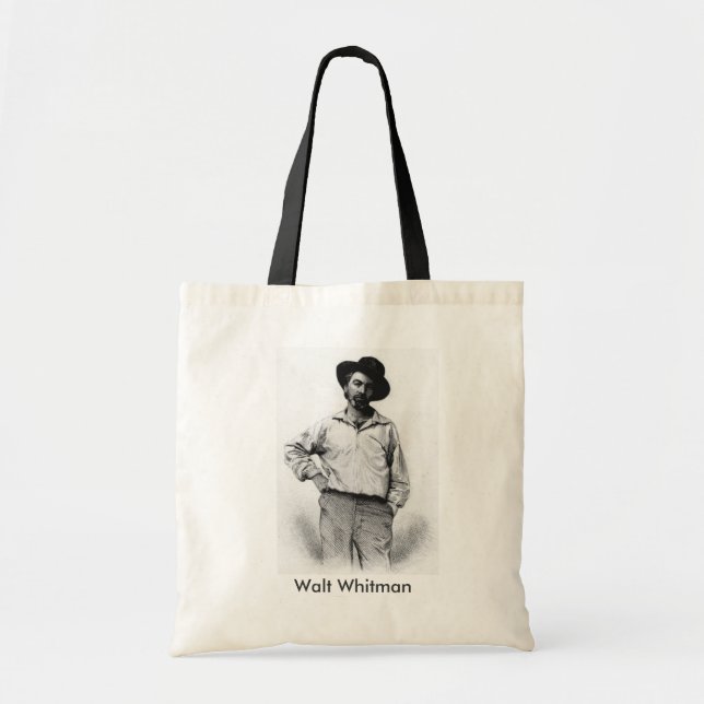 Whitman when Young Tote Bag (Front)