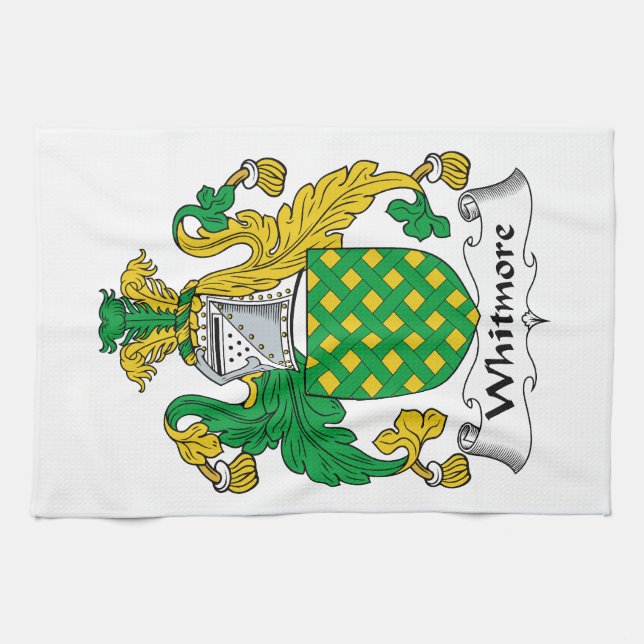 Whitmore Family Crest Towel (Horizontal)
