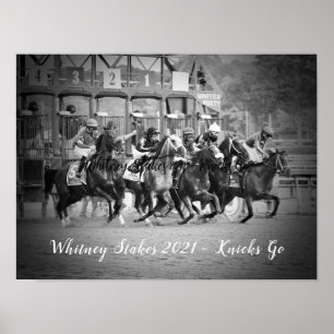 Whitney Stakes - Saratoga 20121 - Knicks Go Poster
