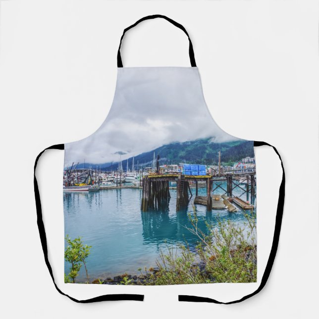 Whittier Alaska Harbor Apron (Front)