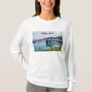 Whittier Alaska Harbor Long Sleeve T-shirt