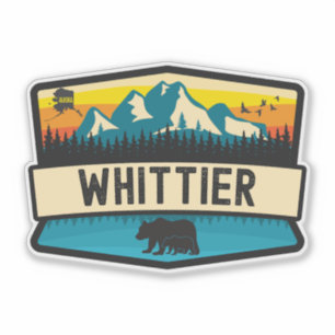 Whittier, Alaska Sticker