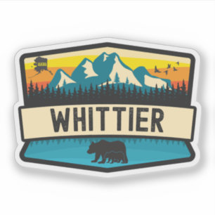 Whittier, Alaska Sticker
