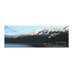 Whittier at Dusk Scenic Alaska Photography Canvas Print