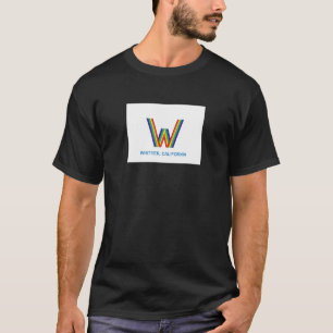 Whittier California Flag T-Shirt