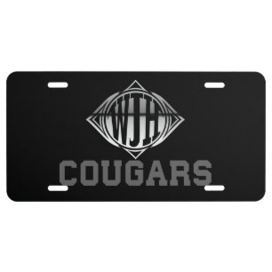 Whittier Junior High School NEW Designs License Plate