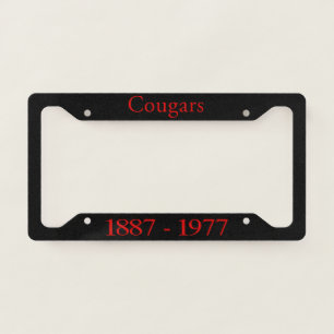 Whittier Junior High School NEW Designs License Plate Frame