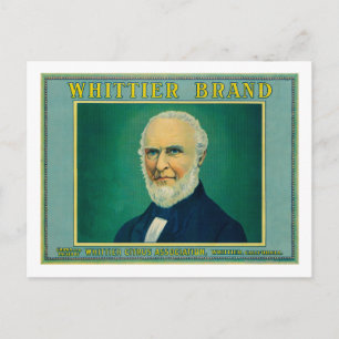 Whittier Lemon LabelWhittier, CA Postcard