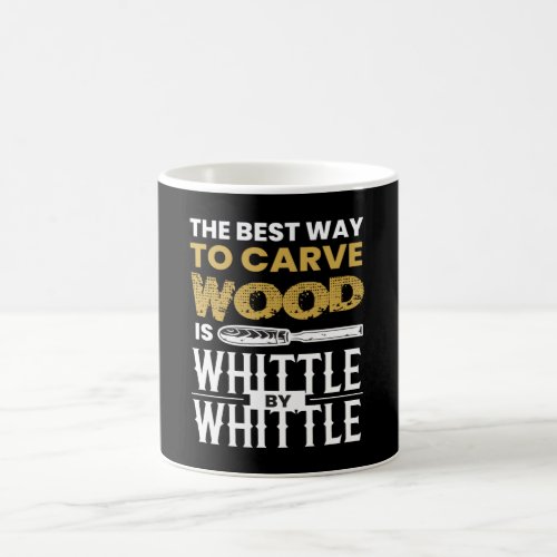 Whittle By Whittle Wood Carving Coffee Mug