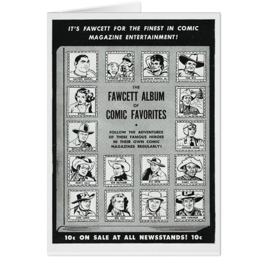 Whiz 1951 Western comic heroes (Front)