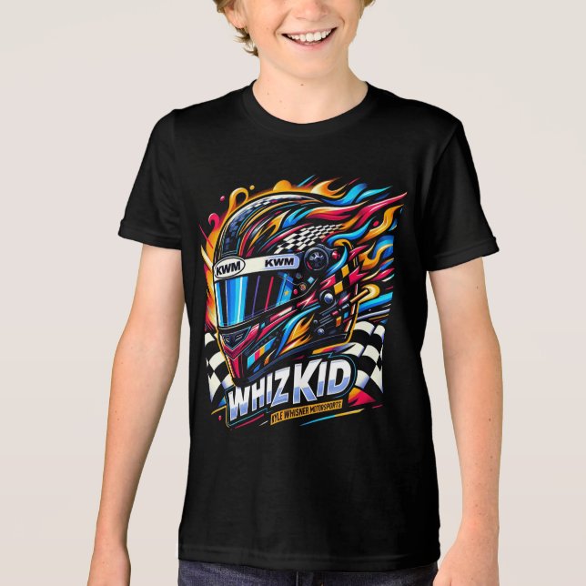 Whiz Kid KWM T-shirt Tri-Blend Shirt (Front)