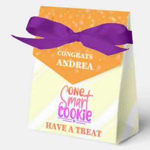 Whizz Kid One Smart Cookie 4"w x 2"l x 5"h Favor Boxes