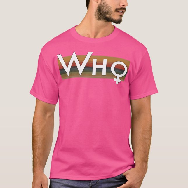 Who 13Th Doctor Female Symbol T-Shirt (Front)