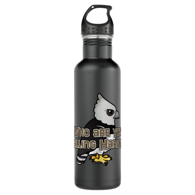 Who are you calling Harpy? Stainless Steel Water Bottle (Front)