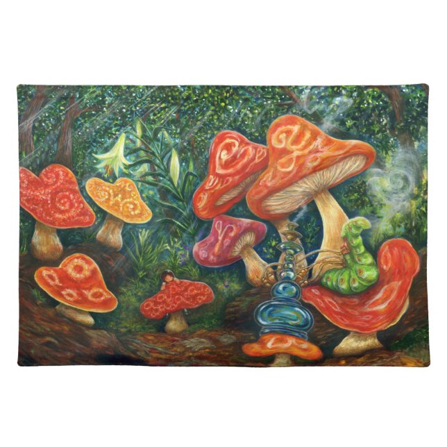 Who are you? cloth placemat (Front)