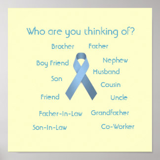 Who are you thinking of Blue Ribbon Poster