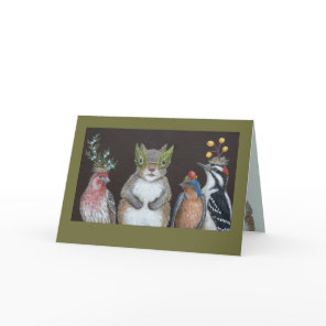 Who ate all the party snacks? card
