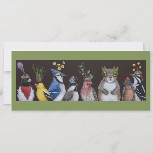 Who ate all the party snacks flat card