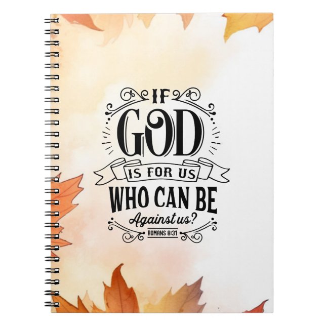 Who can be Against Us? Notebook (Front)