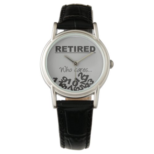 Who Cares Fallen Numbers Retired Watch