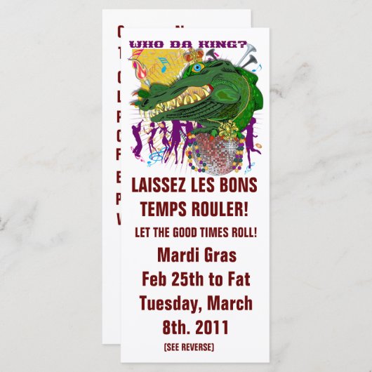 Who Da King? Louisiana (Front/Back)