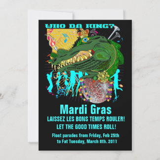 Who Da King? Louisiana Invitation