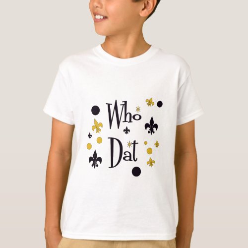 Who Dat t_shirts