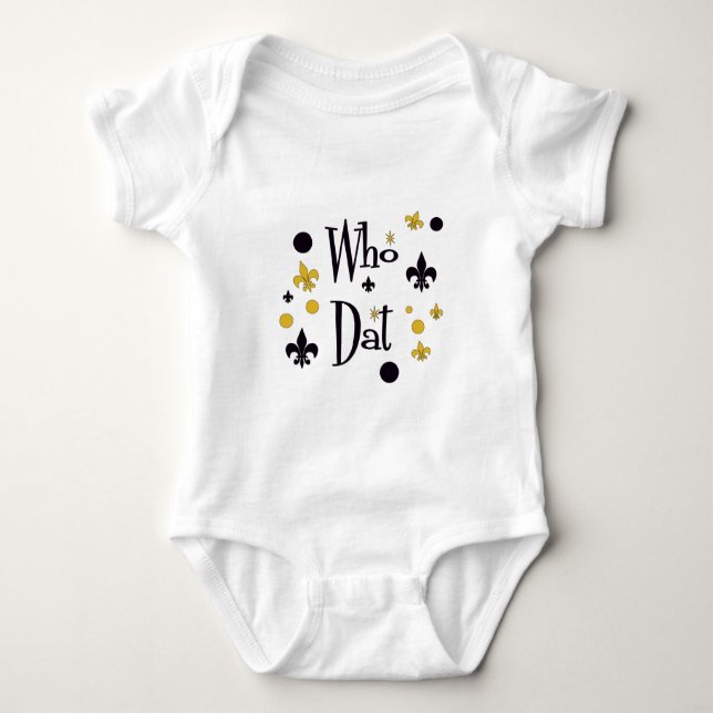 Who Dat t-shirts (Front)