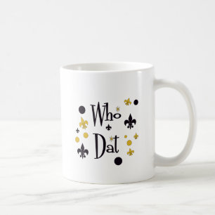 Who Dat t-shirts Coffee Mug