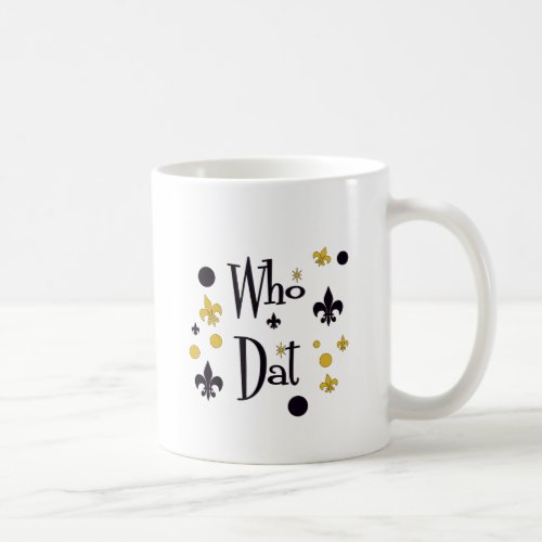 Who Dat t_shirts Coffee Mug