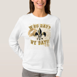 Who Dat W/fluer De Lis Saints Shirts for Women and Men -   in