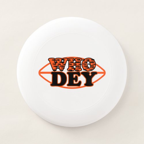Who Dey Wham_O Frisbee