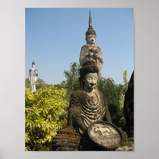 Who Do You Worship? Nong Khai, Isaan, Thailand Poster (Front)
