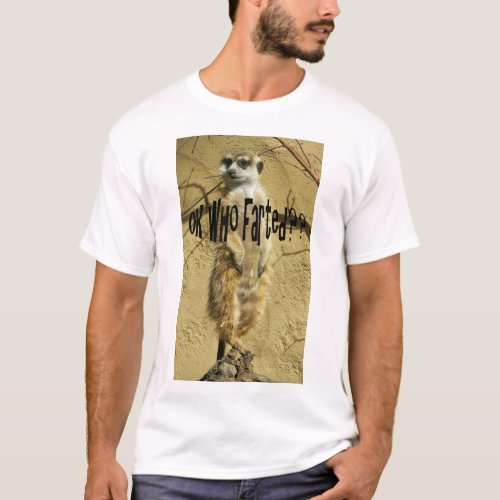 Who Farted Critter T_Shirt