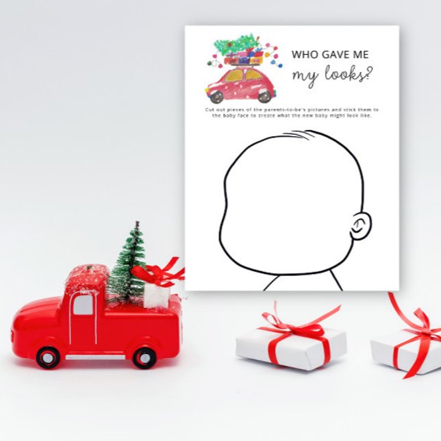 Who gave me my looks baby shower game (Creator Uploaded)