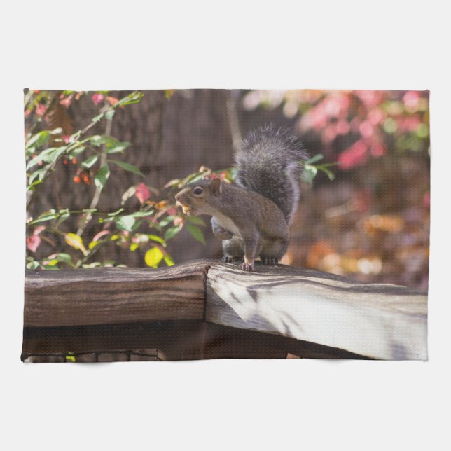 Who Goes There Kitchen Towel (Horizontal)