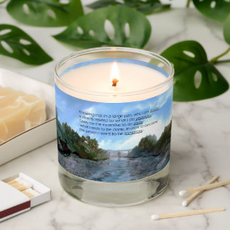 Who I am Today Inspirational Scented Candle