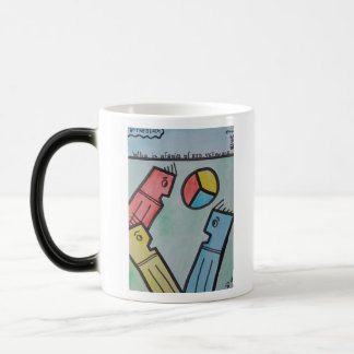 Who is afraid of red, yellow and blue? color morph mug