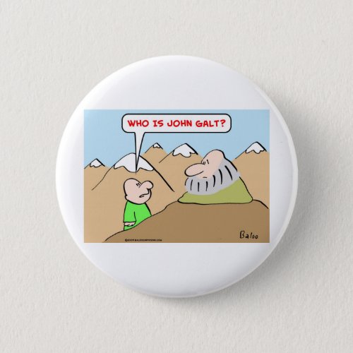 who is john galt ayn rand objectivism button