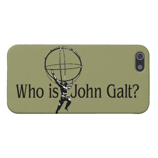 Who is John Galt? iPhone5 Case (Back Horizontal)