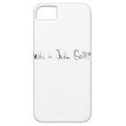 Who is John Galt? Iphone Case